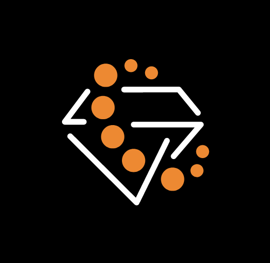 logo simple en orange de Networkvb